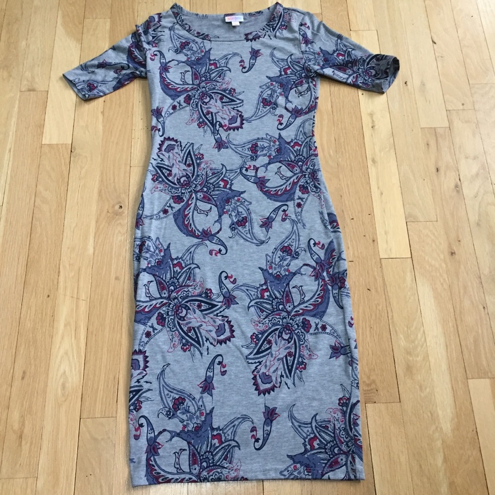 LuLaRoe julia dress, size XXS